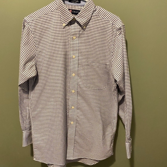 Chaps Checkered Casual Button Down - Picture 1 of 3